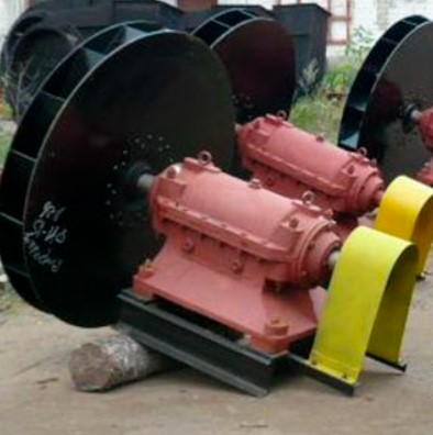 Вентилятор мельничный пневматического транспортирования угольной пыли УВЗ ВМ-15 Градирни