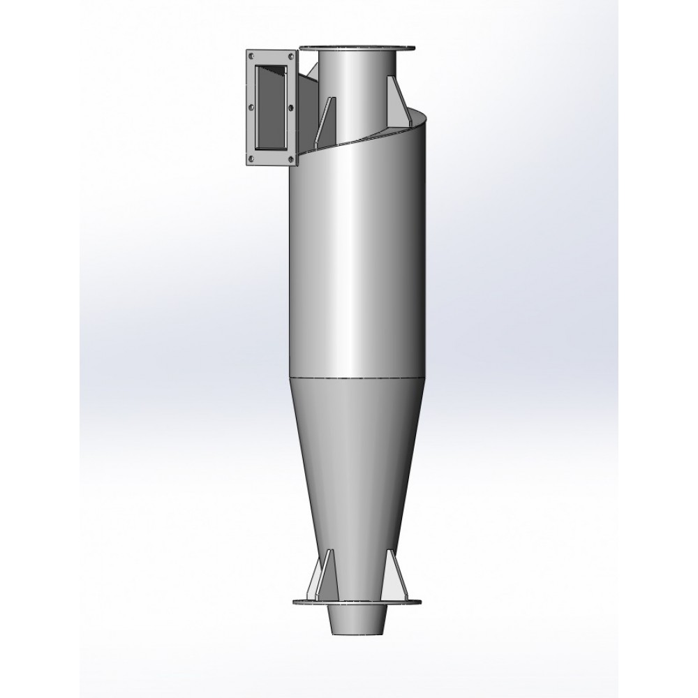 Циклон сухой очистки газов УВЗ ЦН-15У-1800 Вытяжки отработанных газов