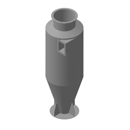 Циклон улавливания крупной сухой неволокнистой пыли УВЗ ЛИОТ-4 Вытяжки отработанных газов